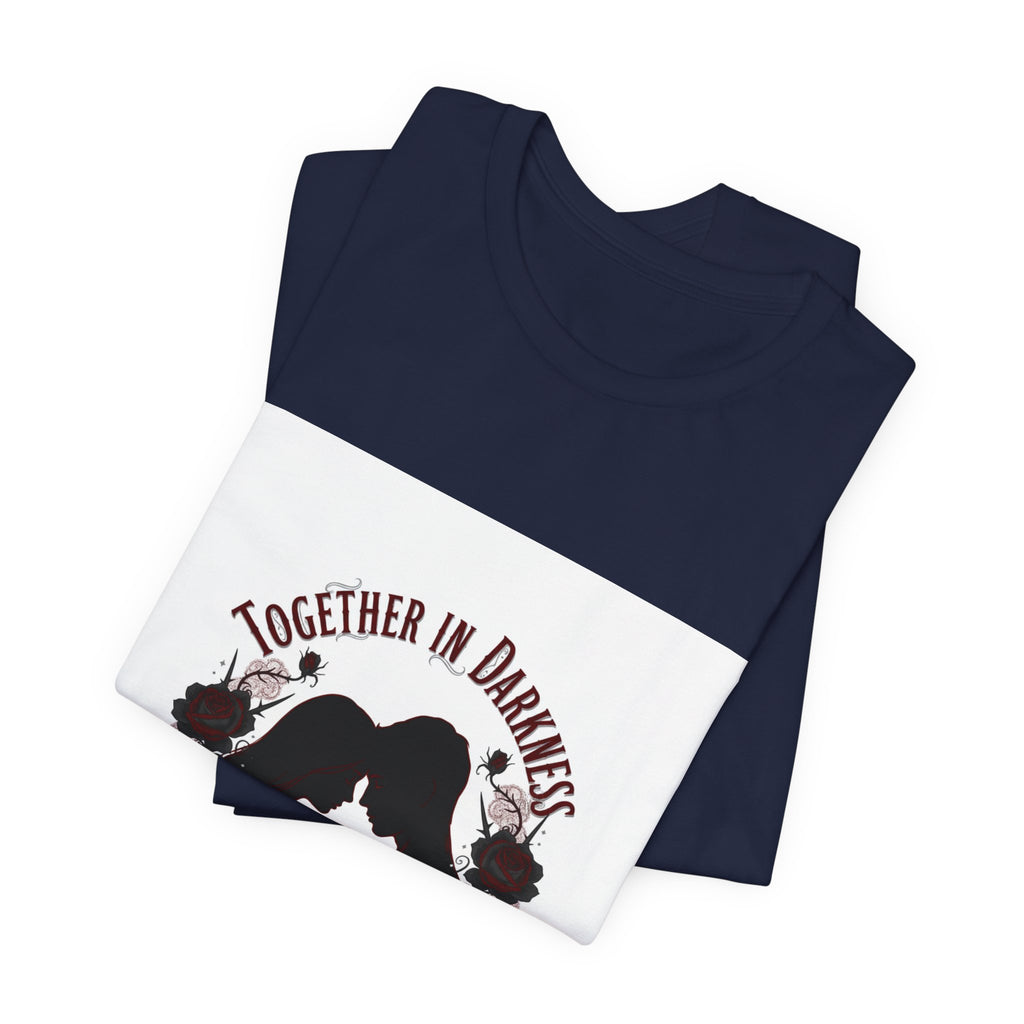 Together in Darkness Tee | goth valentine, emo love shirt