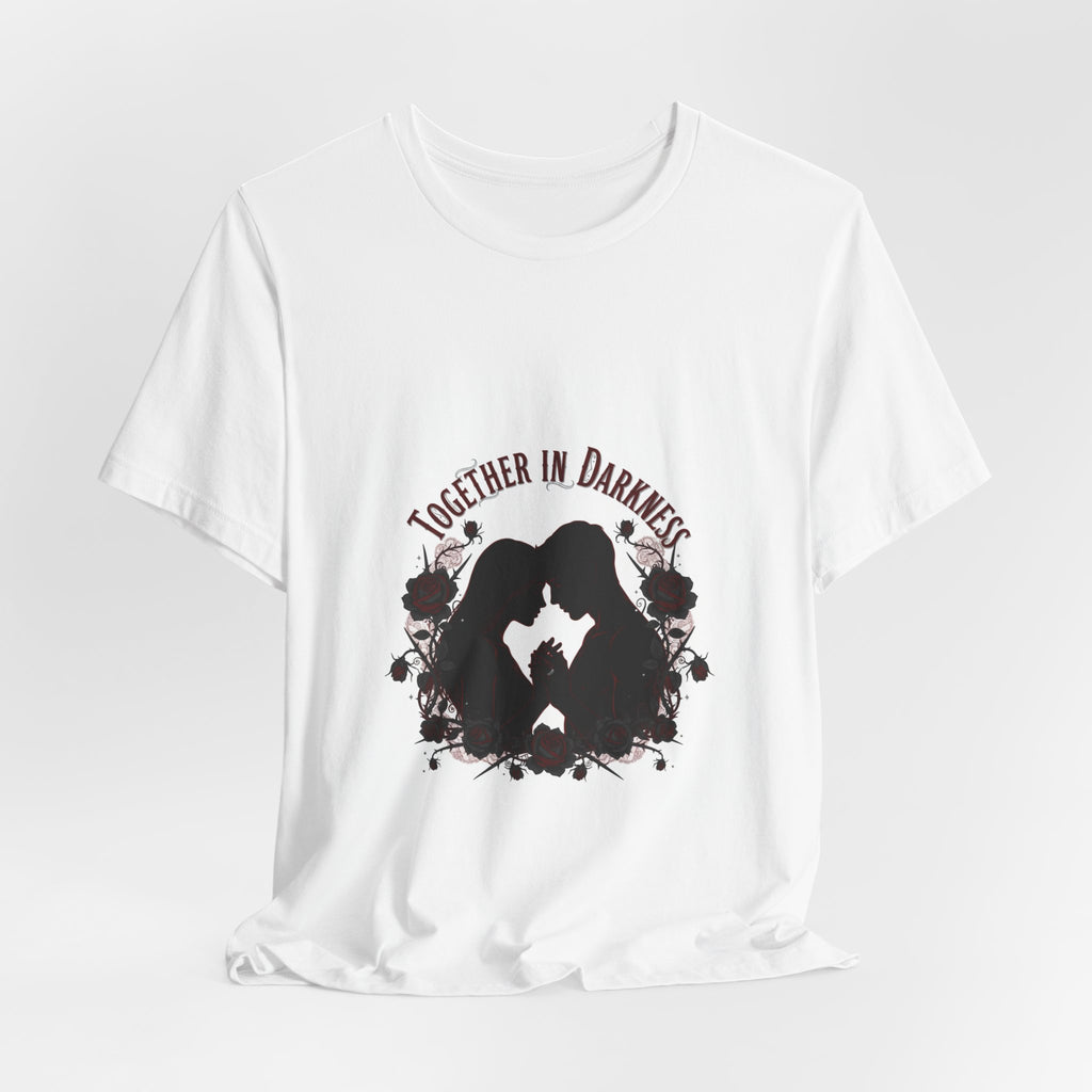 Together in Darkness Tee | goth valentine, emo love shirt