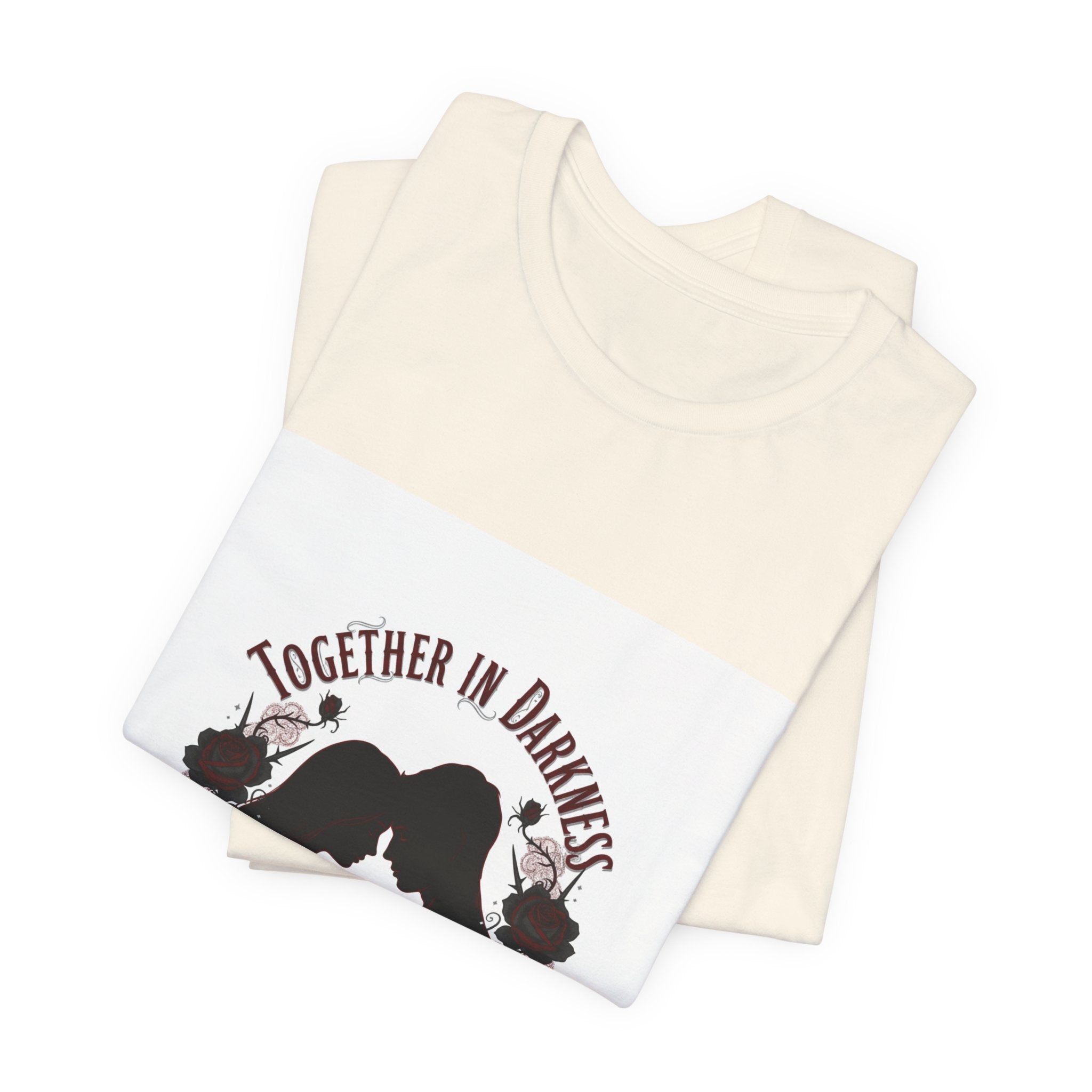 Together in Darkness Tee | goth valentine, emo love shirt
