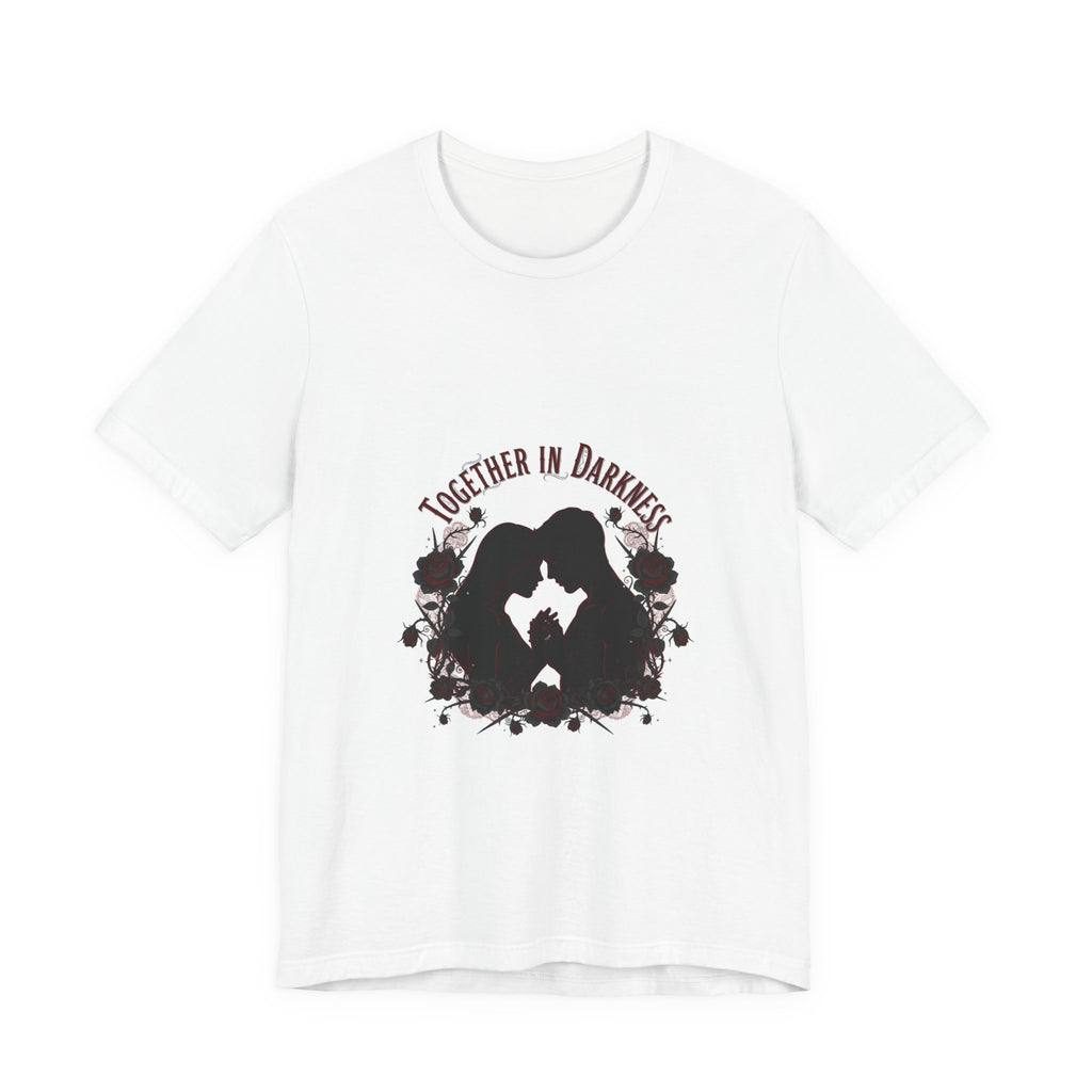 Together in Darkness Tee | goth valentine, emo love shirt