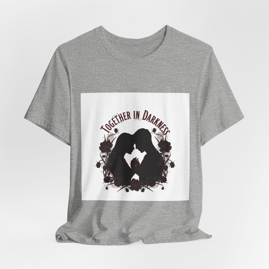 Together in Darkness Tee | goth valentine, emo love shirt