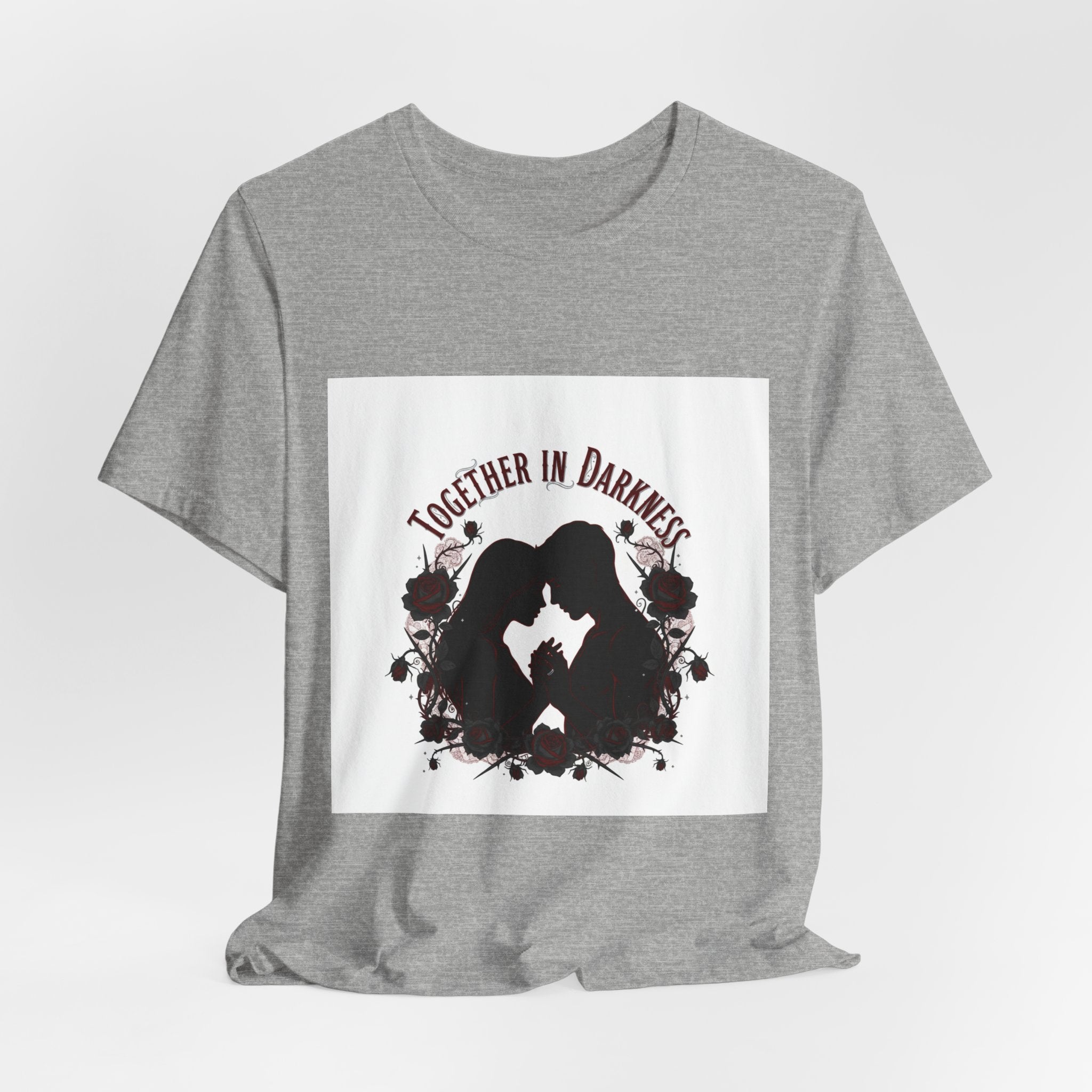 Together in Darkness Tee | goth valentine, emo love shirt