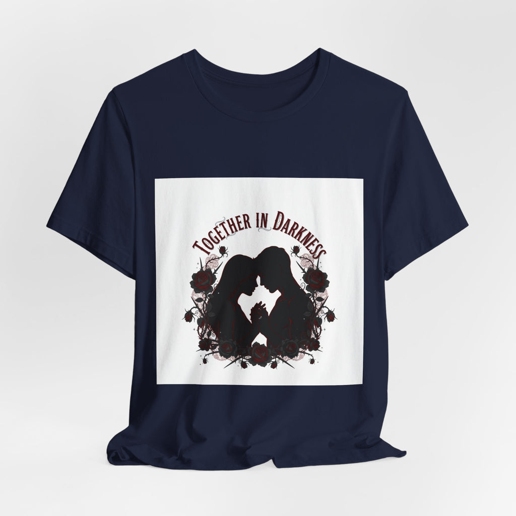 Together in Darkness Tee | goth valentine, emo love shirt