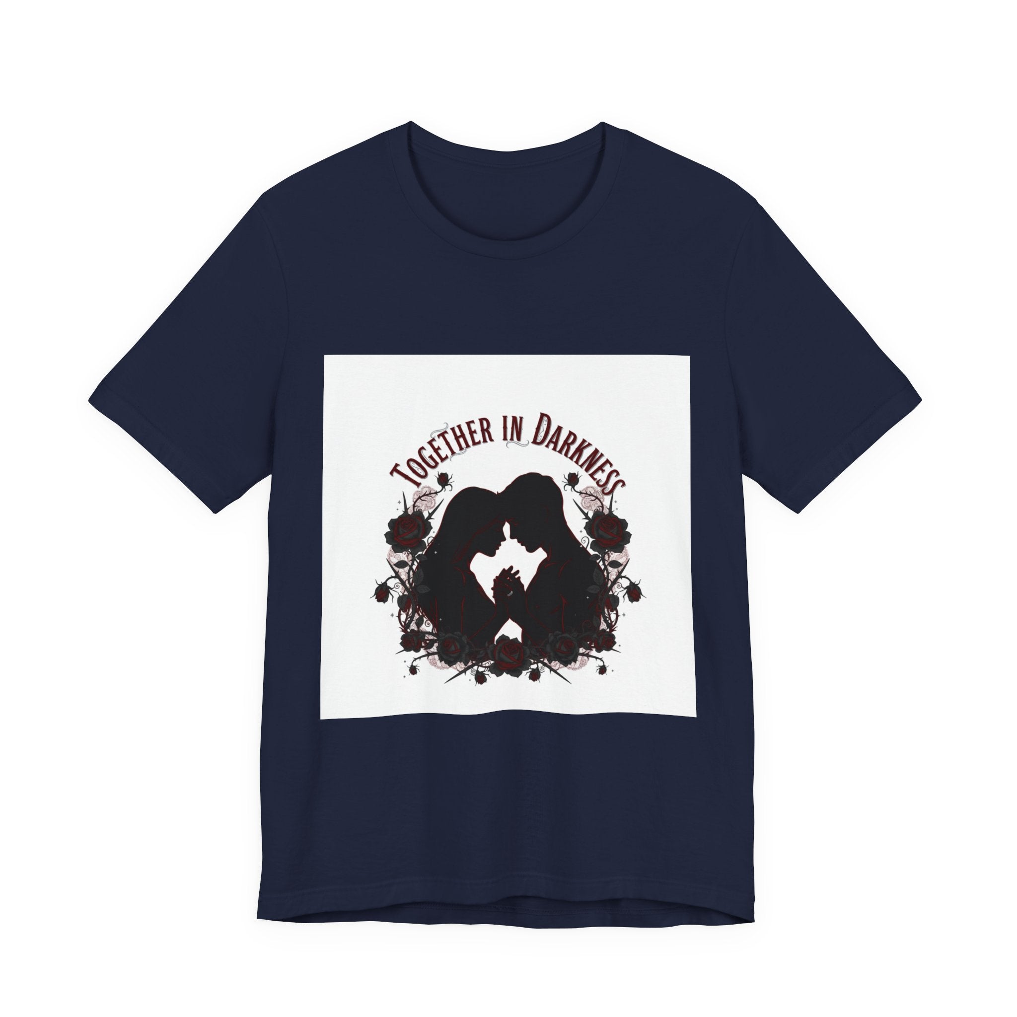 Together in Darkness Tee | goth valentine, emo love shirt