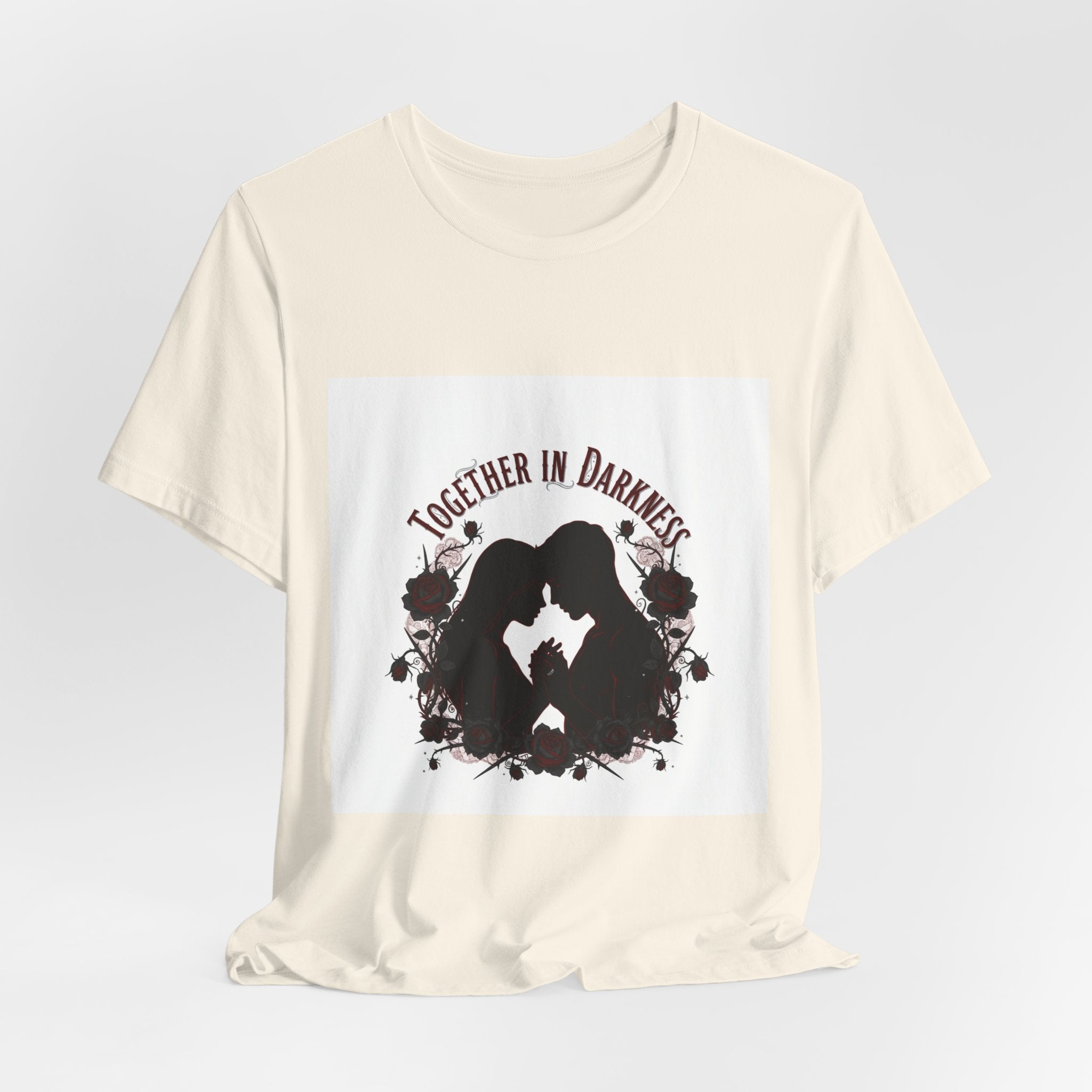 Together in Darkness Tee | goth valentine, emo love shirt