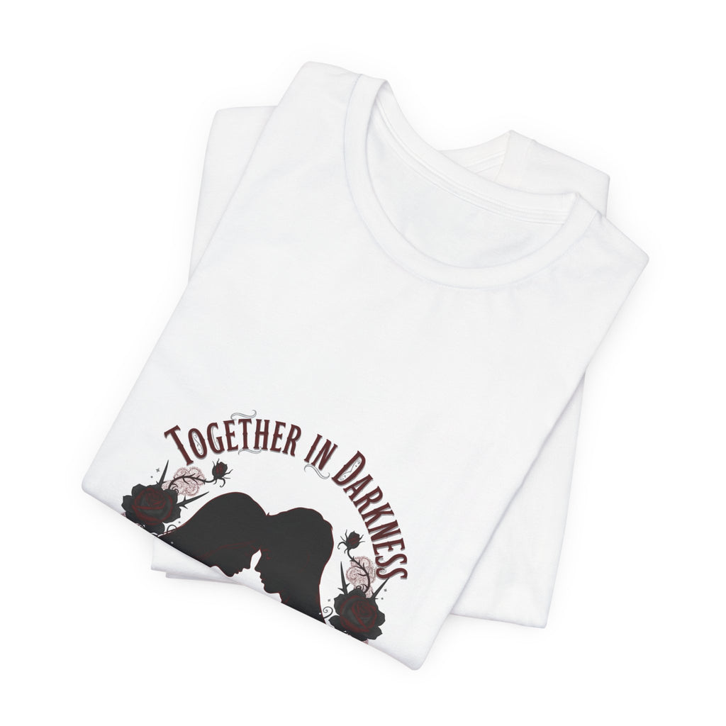 Together in Darkness Tee | goth valentine, emo love shirt