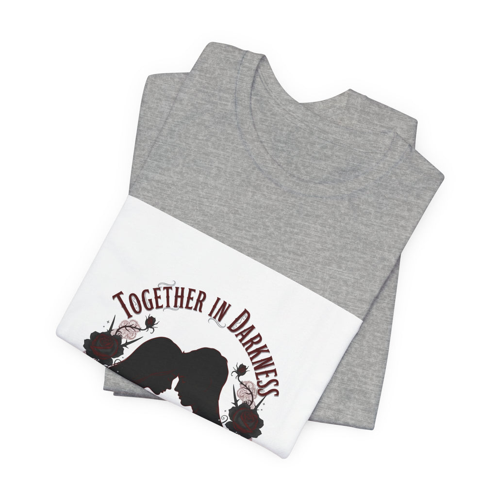 Together in Darkness Tee | goth valentine, emo love shirt