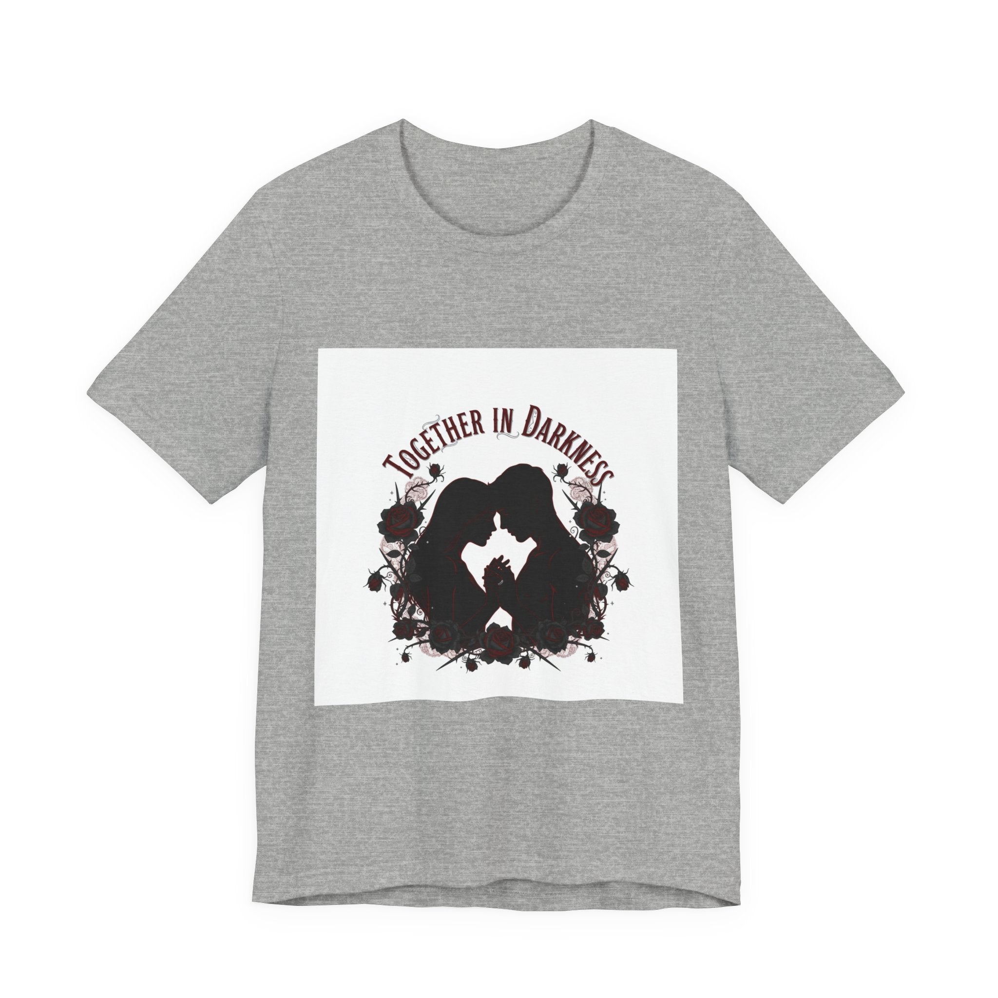 Together in Darkness Tee | goth valentine, emo love shirt