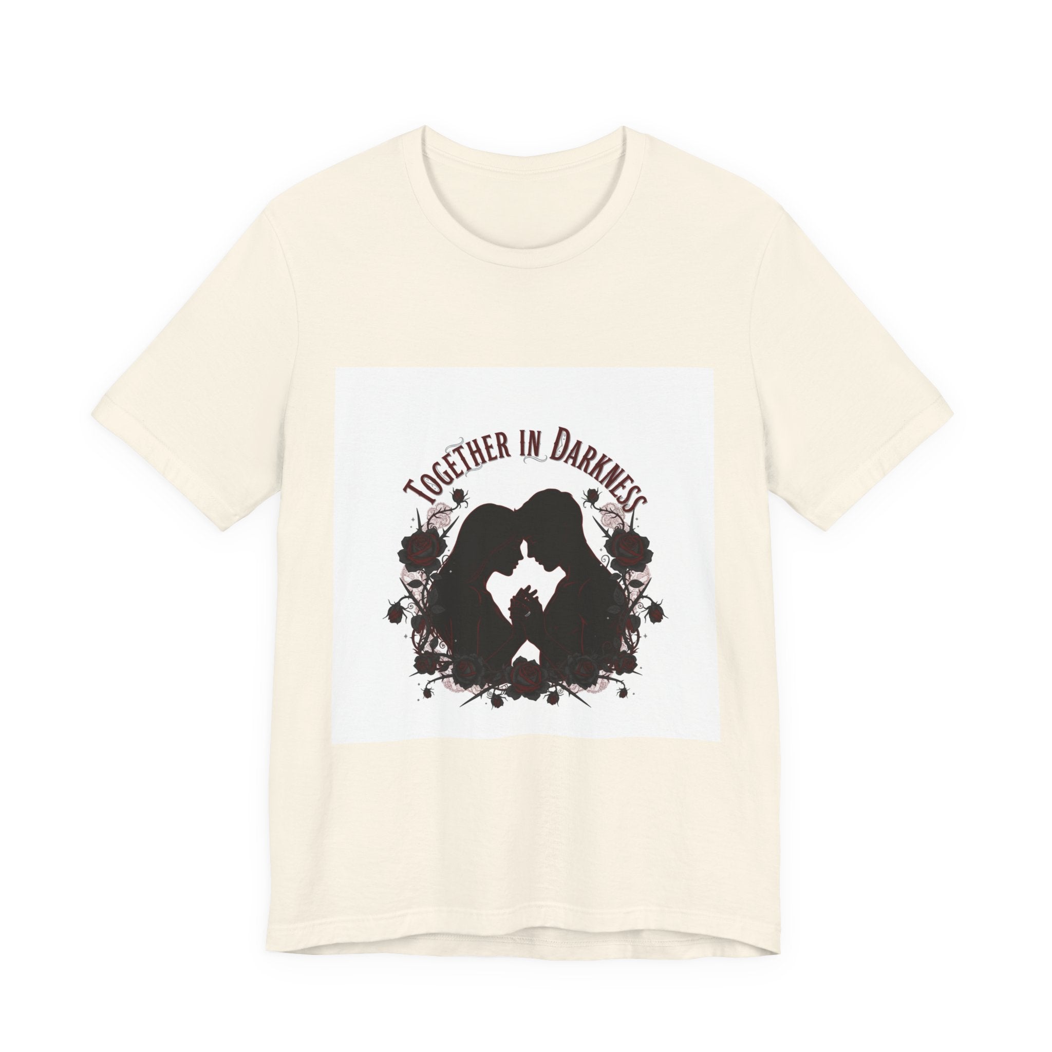 Together in Darkness Tee | goth valentine, emo love shirt